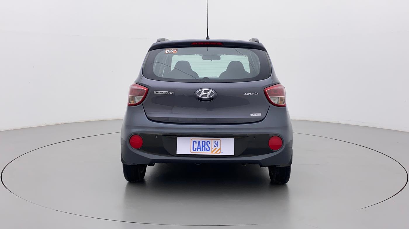 2017 Hyundai Grand i10 SPORTZ (O) AT 1.2 KAPPA VTVT, Petrol, Automatic, 41,385 km, Back/Rear