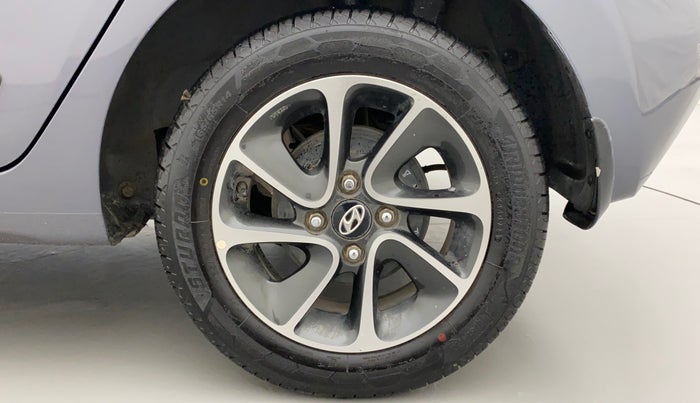 2017 Hyundai Grand i10 SPORTZ (O) AT 1.2 KAPPA VTVT, Petrol, Automatic, 41,385 km, Left Rear Wheel
