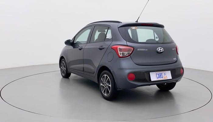 2017 Hyundai Grand i10 SPORTZ (O) AT 1.2 KAPPA VTVT, Petrol, Automatic, 41,385 km, Left Back Diagonal