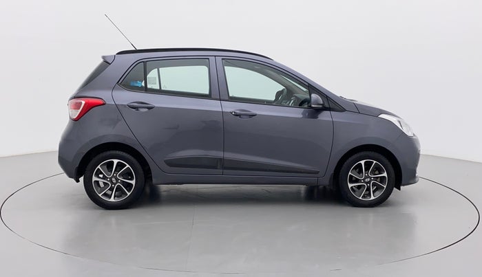 2017 Hyundai Grand i10 SPORTZ (O) AT 1.2 KAPPA VTVT, Petrol, Automatic, 41,385 km, Right Side View