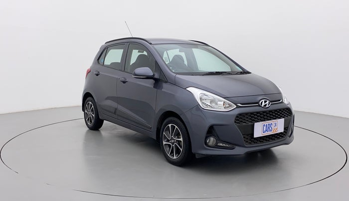 2017 Hyundai Grand i10 SPORTZ (O) AT 1.2 KAPPA VTVT, Petrol, Automatic, 41,385 km, Right Front Diagonal