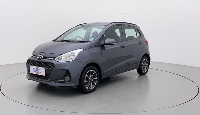 2017 Hyundai Grand i10 SPORTZ (O) AT 1.2 KAPPA VTVT, Petrol, Automatic, 41,385 km, Left Front Diagonal