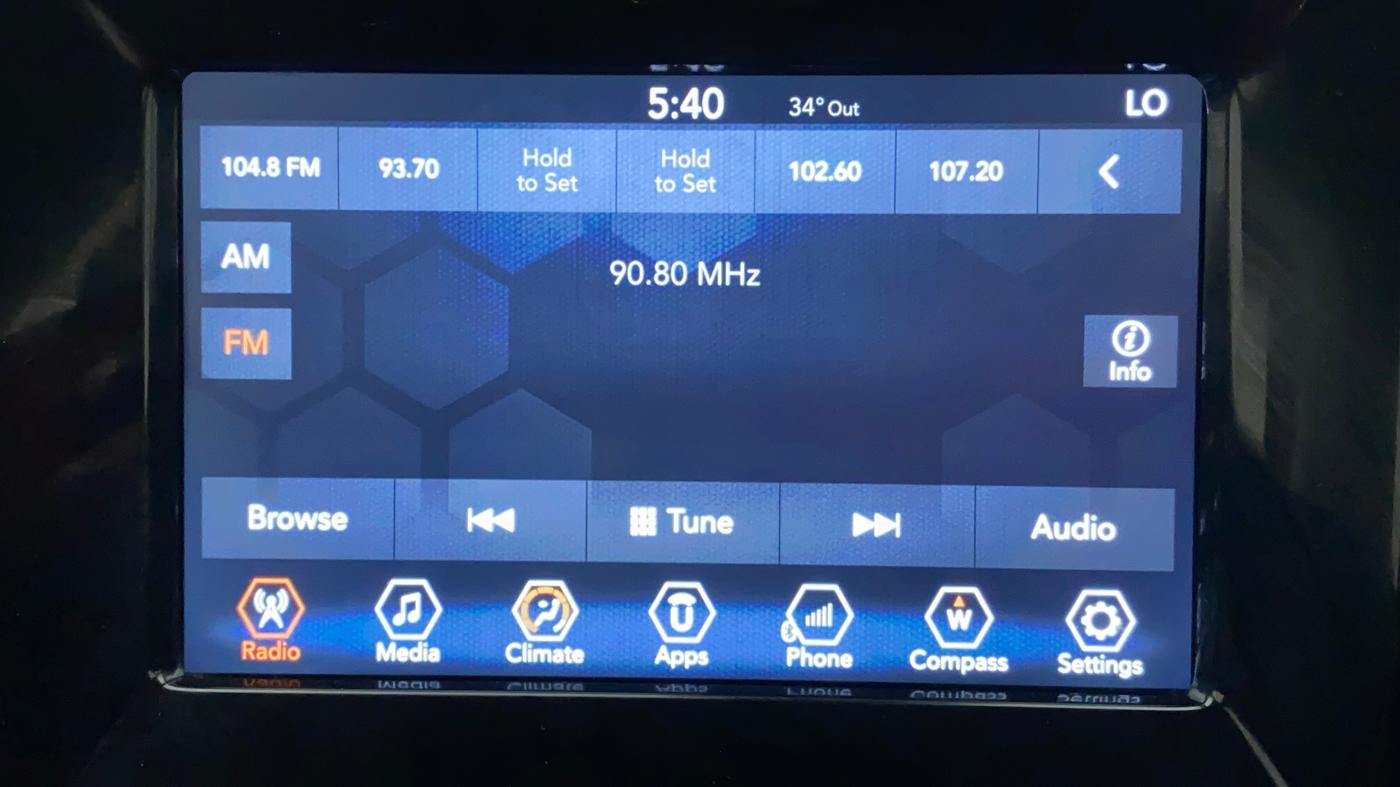 2019 Jeep Compass LIMITED 2.0 DIESEL, Diesel, Manual, 9,346 km, Infotainment System