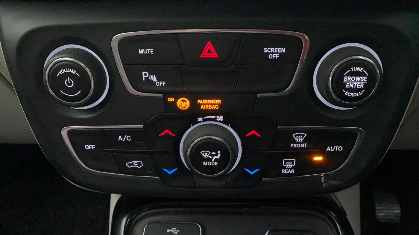 2019 Jeep Compass LIMITED 2.0 DIESEL, Diesel, Manual, 9,346 km, Automatic Climate Control