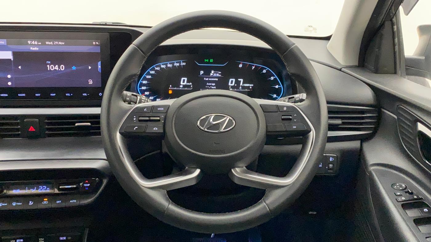 2021 Hyundai NEW I20 ASTA 1.2 AT, Petrol, Automatic, 11,069 km, Steering Wheel Close Up