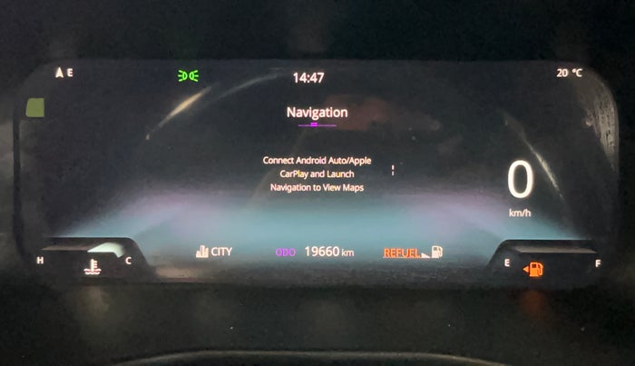 2023 Tata NEXON FEARLESS 1.2 REVOTRON 6 MT DT, Petrol, Manual, 19,601 km, Odometer Image