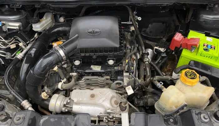 2023 Tata NEXON FEARLESS 1.2 REVOTRON 6 MT DT, Petrol, Manual, 19,601 km, Engine View