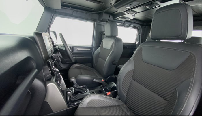 2021 Mahindra Thar LX PETROL HT 4WD AT, Petrol, Automatic, 5,948 km, Right Side Front Door Cabin