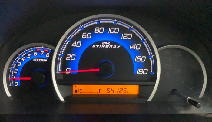 2014 Maruti Wagon R Stingray VXI, Petrol, Manual, 54,124 km, Odometer Image