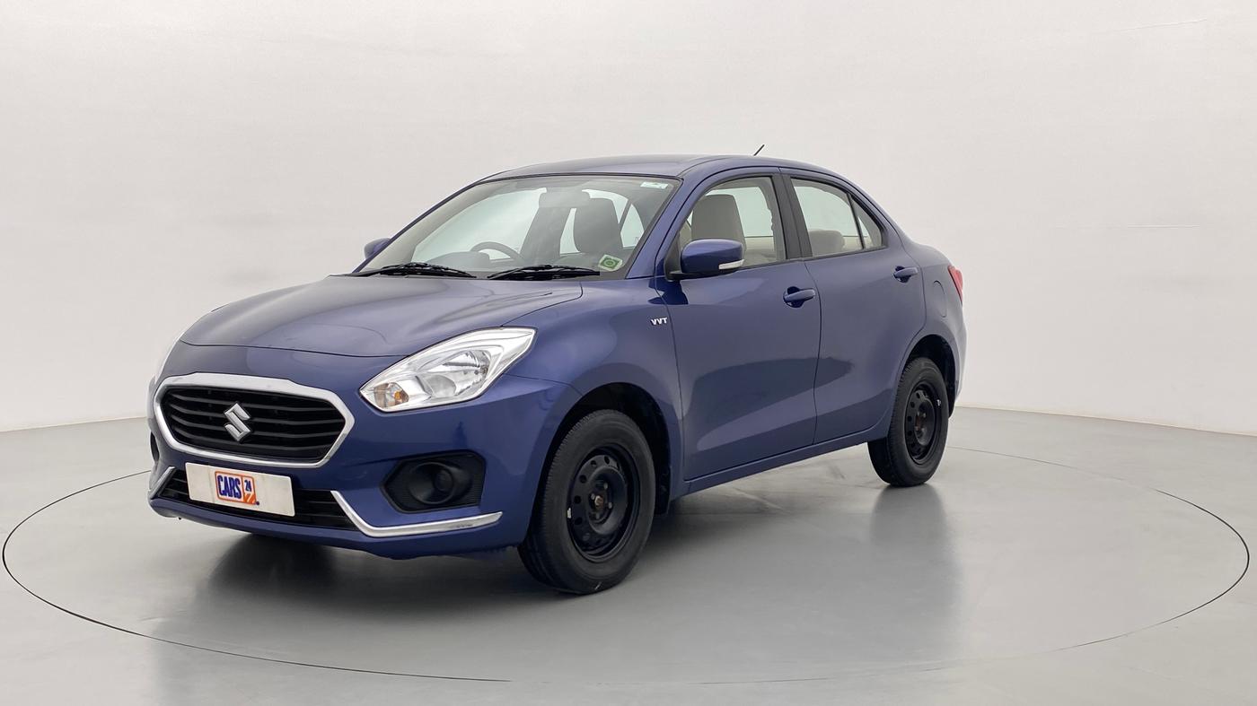 2017 Maruti Dzire VXI AMT, Petrol, Automatic, 46,434 km, Left Front Diagonal