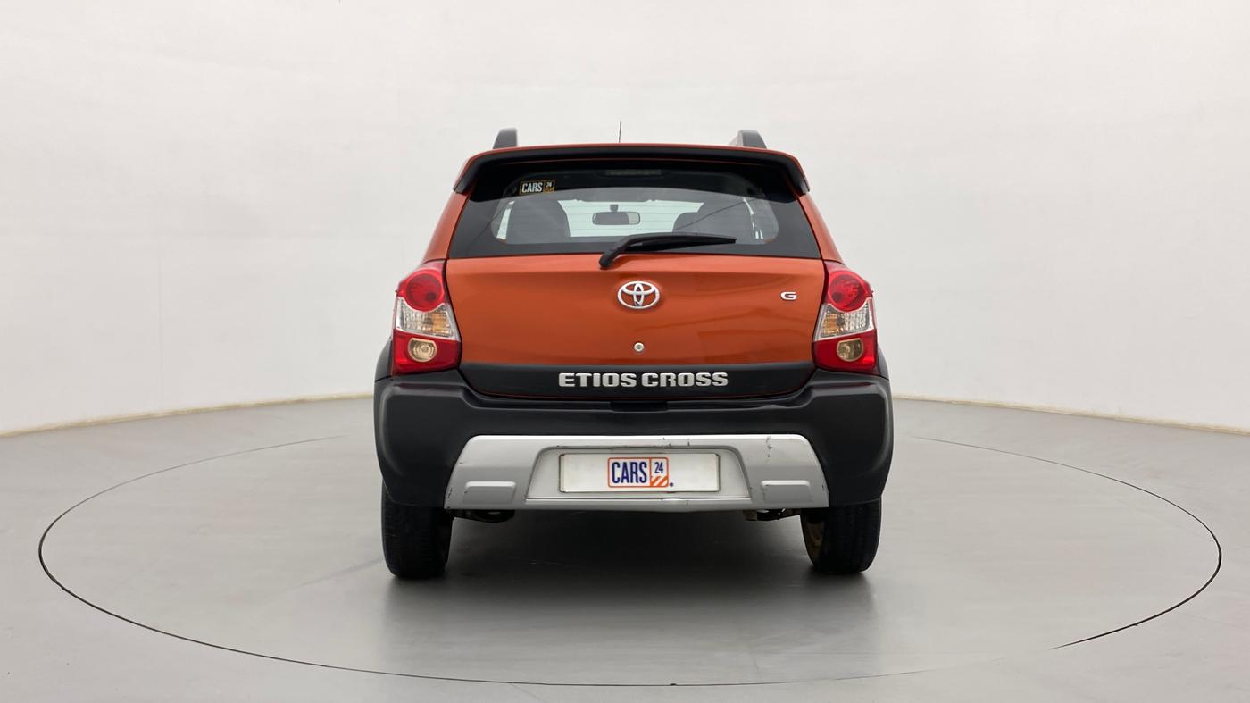 2015 Toyota Etios CROSS 1.2 G, Petrol, Manual, 57,349 km, Back/Rear