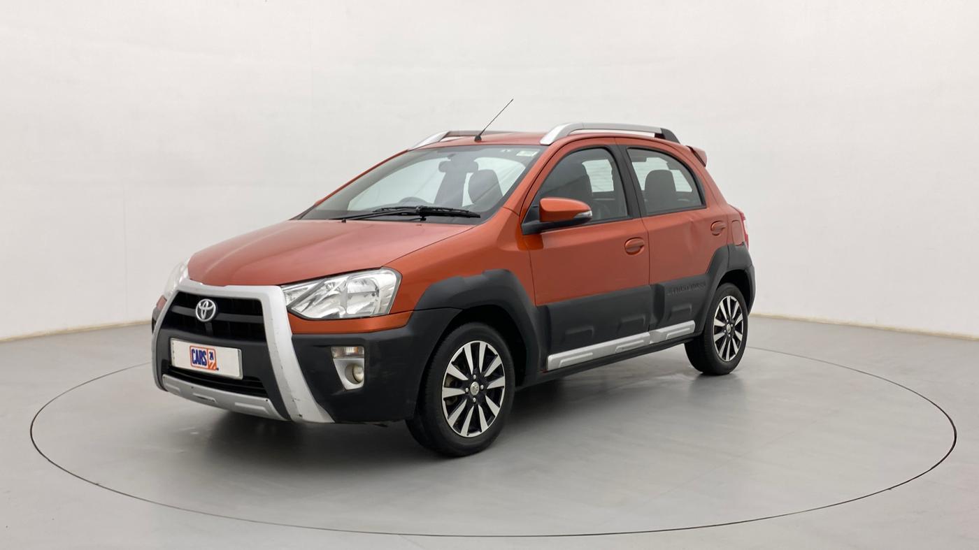 2015 Toyota Etios CROSS 1.2 G, Petrol, Manual, 57,349 km, Left Front Diagonal