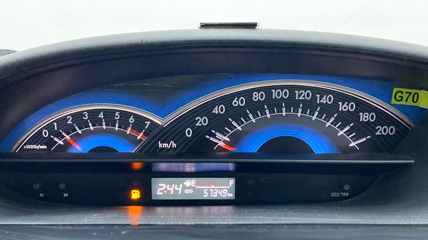 2015 Toyota Etios CROSS 1.2 G, Petrol, Manual, 57,349 km, Odometer Image