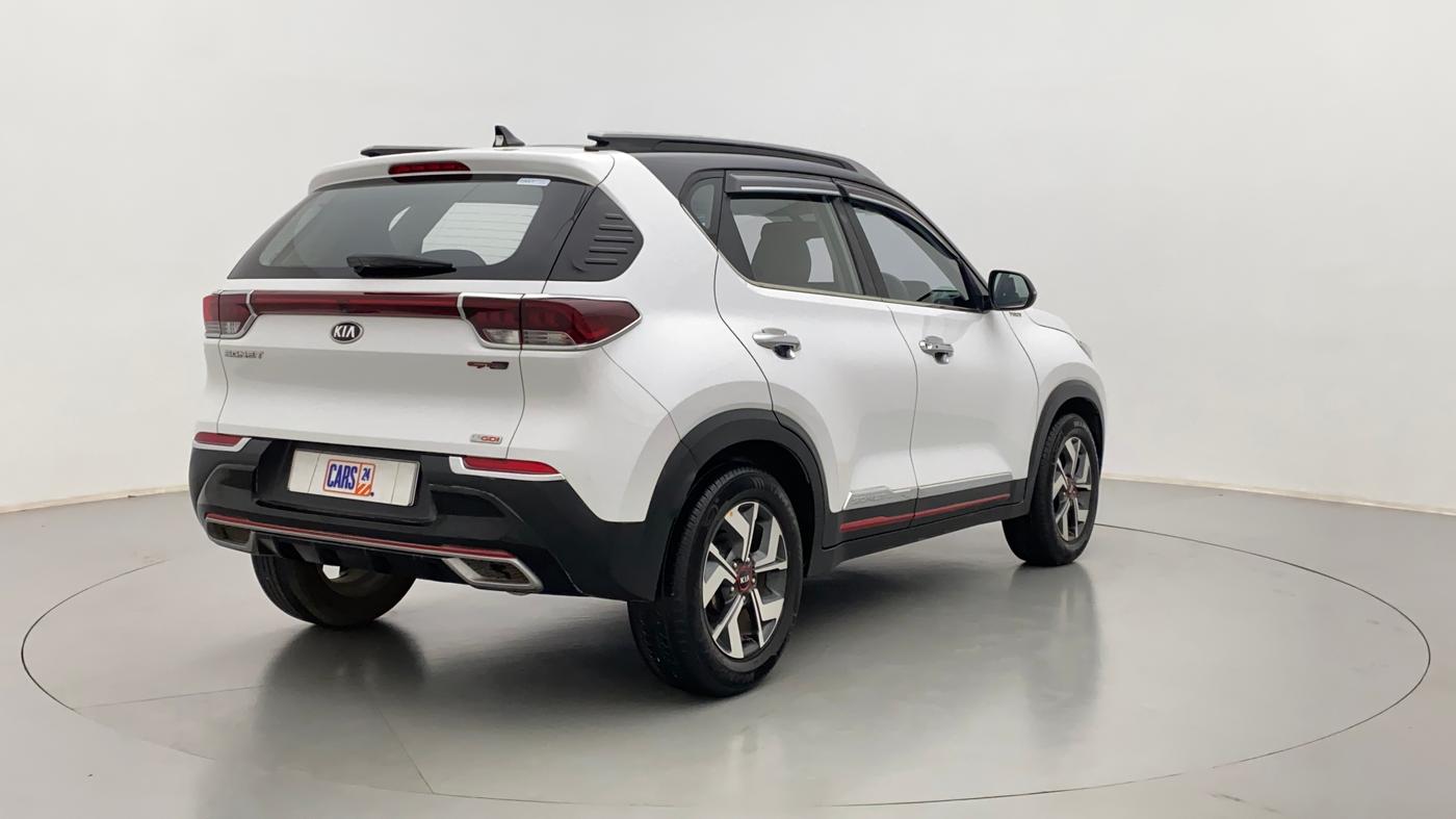 2020 KIA SONET GTX PLUS DCT 1.0, Petrol, Automatic, 6,269 km, Right Back Diagonal