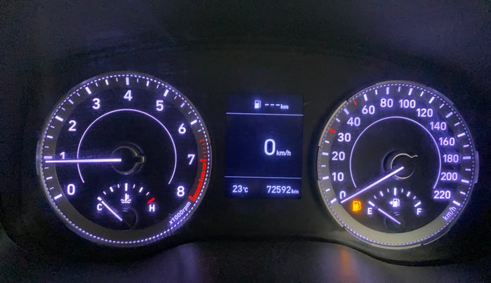 2019 Hyundai VENUE SX 1.0 (O) TURBO, Petrol, Manual, 72,549 km, Odometer Image