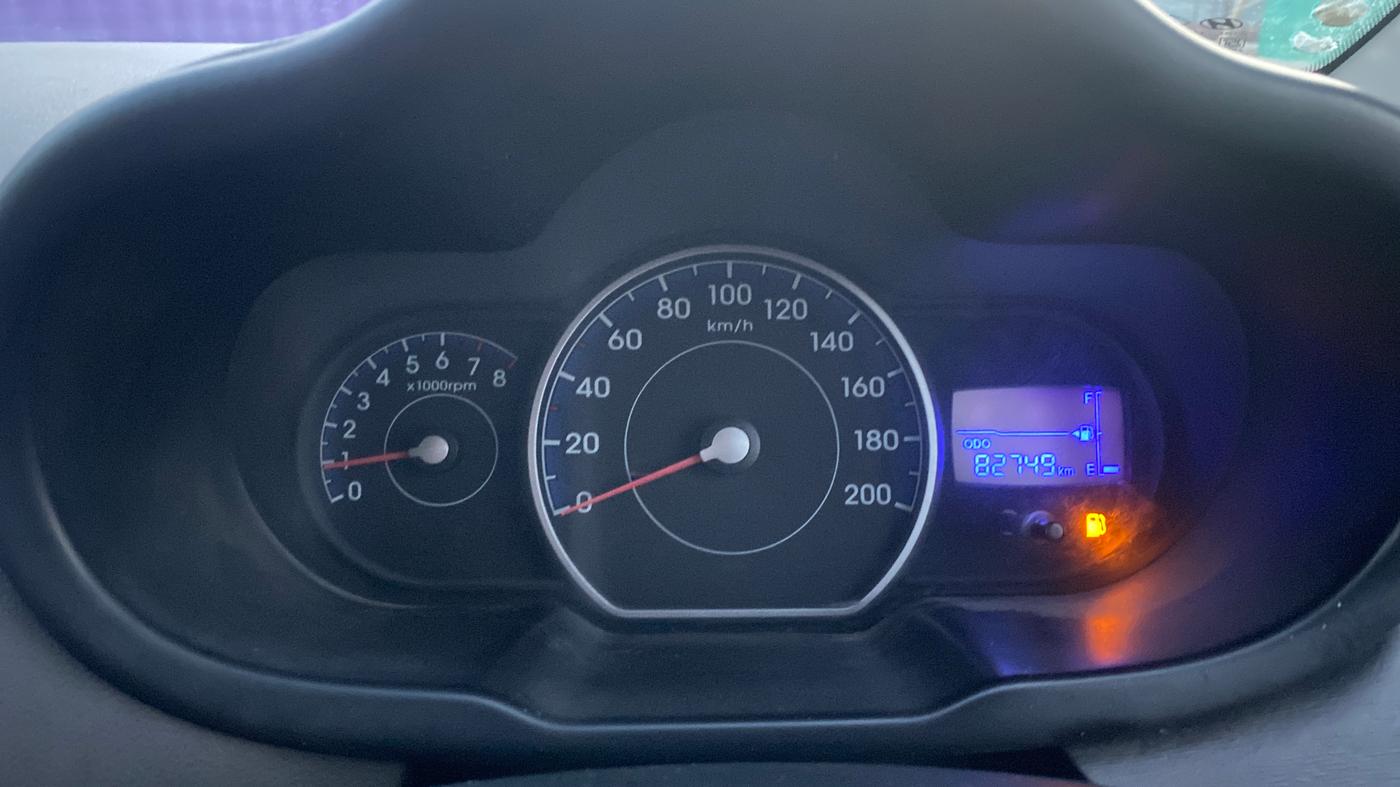 2013 Hyundai i10 MAGNA 1.2, Petrol, Manual, 82,749 km, Odometer Image