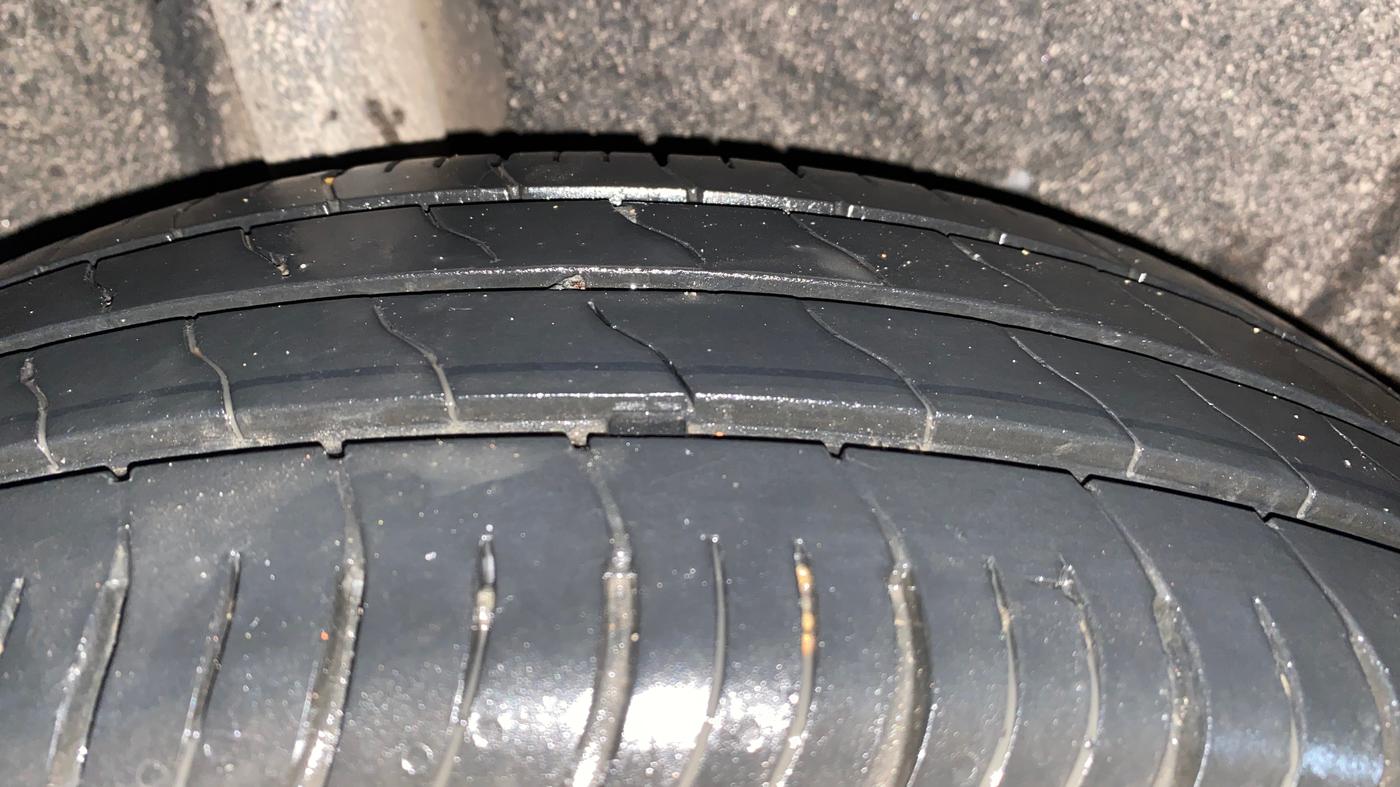 2018 Maruti Baleno DELTA PETROL 1.2, Petrol, Manual, 72,700 km, Right Rear Tyre Tread