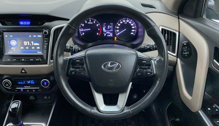 2016 Hyundai Creta 1.6 SX PLUS AUTO PETROL, Petrol, Automatic, 68,103 km, Steering Wheel Close Up