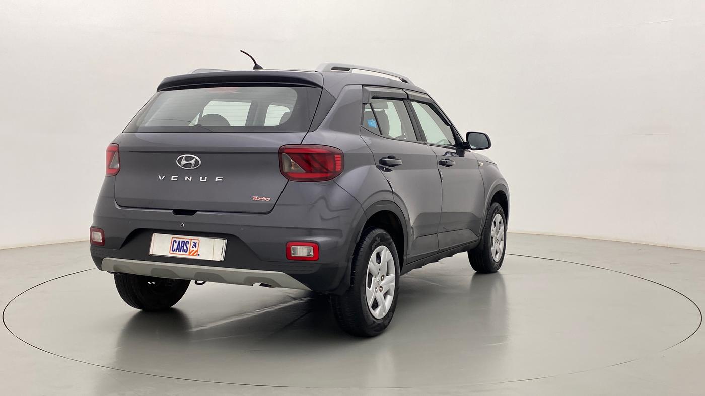 2019 Hyundai VENUE S 1.0 TURBO MT, Petrol, Manual, 12,268 km, Right Back Diagonal