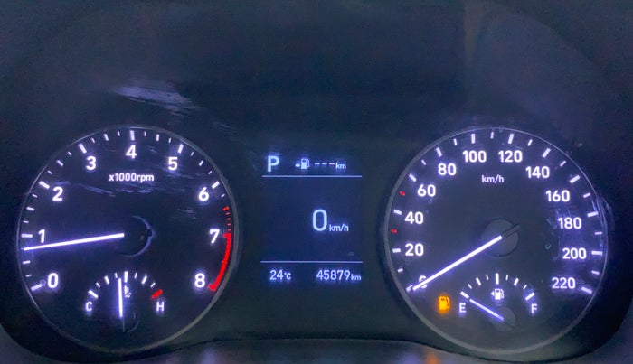 2017 Hyundai Verna 1.6 VTVT SX (O) AT, Petrol, Automatic, 45,879 km, Odometer Image