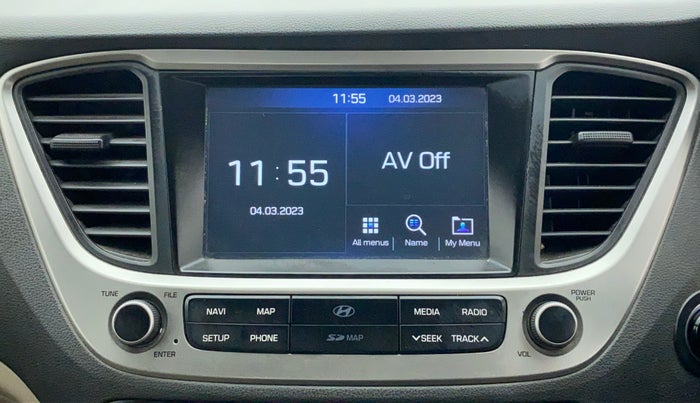 2017 Hyundai Verna 1.6 VTVT SX (O) AT, Petrol, Automatic, 45,879 km, Infotainment System