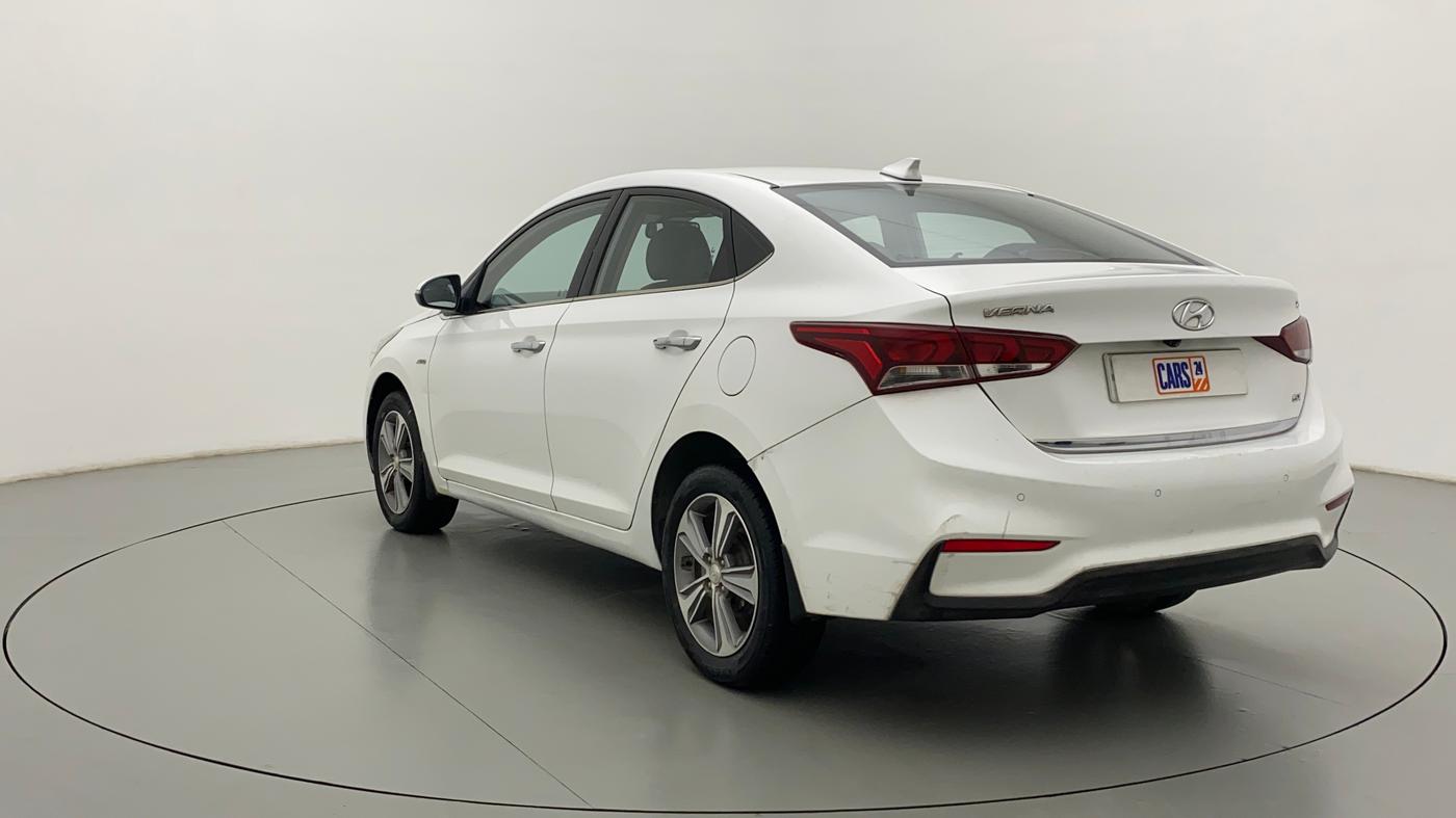 2017 Hyundai Verna 1.6 VTVT SX (O) AT, Petrol, Automatic, 45,879 km, Left Back Diagonal