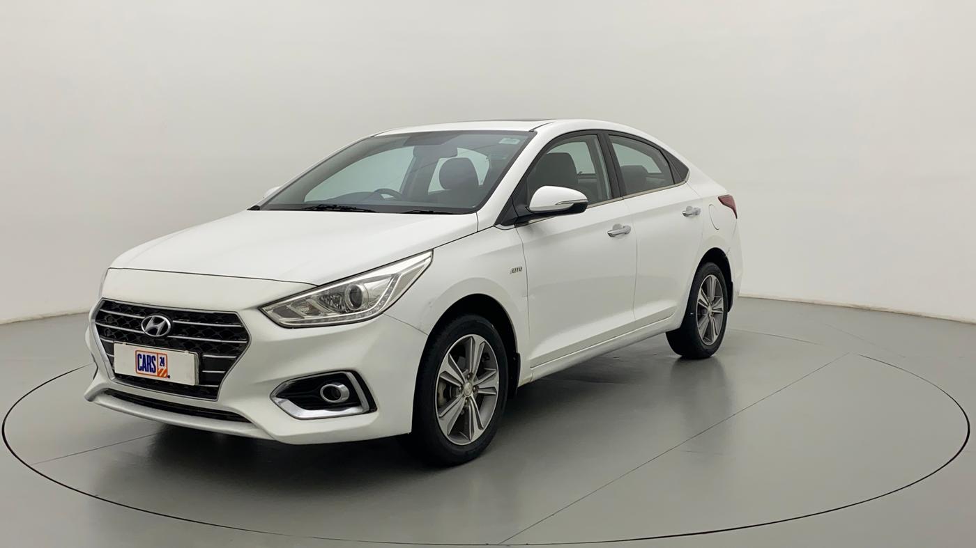 2017 Hyundai Verna 1.6 VTVT SX (O) AT, Petrol, Automatic, 45,879 km, Left Front Diagonal