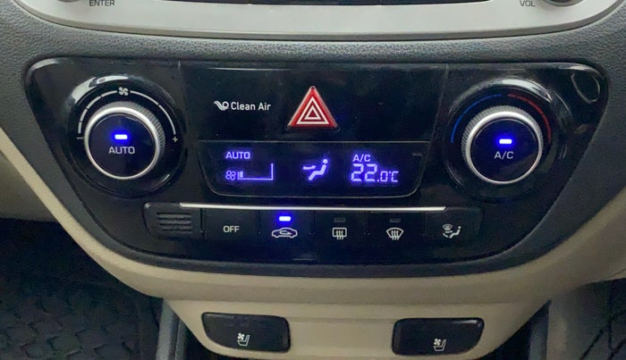2017 Hyundai Verna 1.6 VTVT SX (O) AT, Petrol, Automatic, 45,879 km, Automatic Climate Control