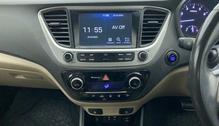 2017 Hyundai Verna 1.6 VTVT SX (O) AT, Petrol, Automatic, 45,879 km, Air Conditioner