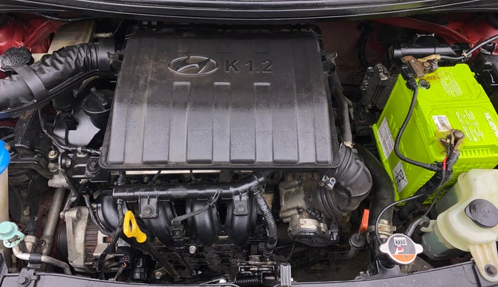 2017 Hyundai Grand i10 SPORTZ (O) AT 1.2 KAPPA VTVT, Petrol, Automatic, 38,978 km, Engine View