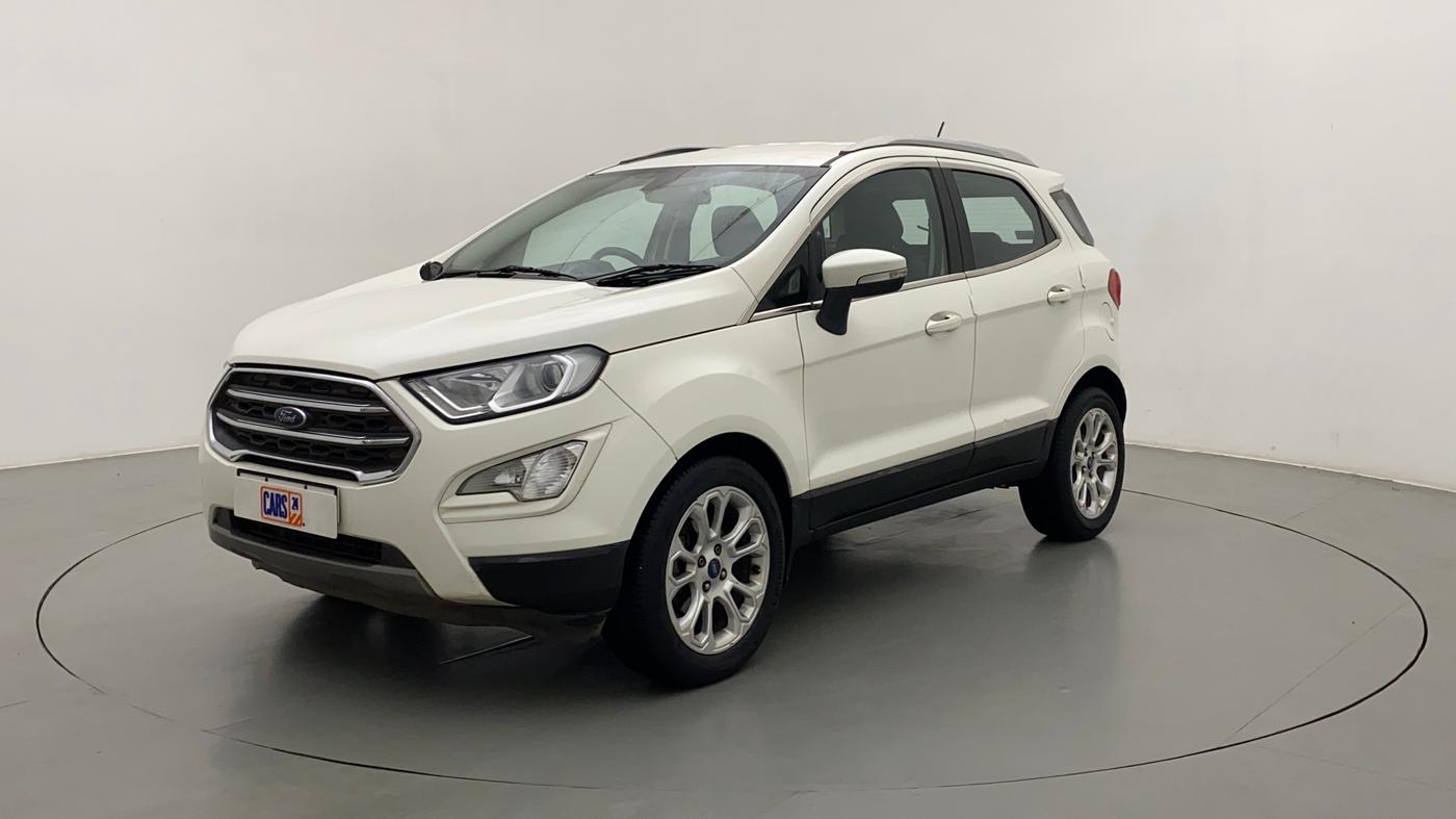 2018 Ford Ecosport TITANIUM + 1.5L DIESEL, Diesel, Manual, 73,486 km, Left Front Diagonal