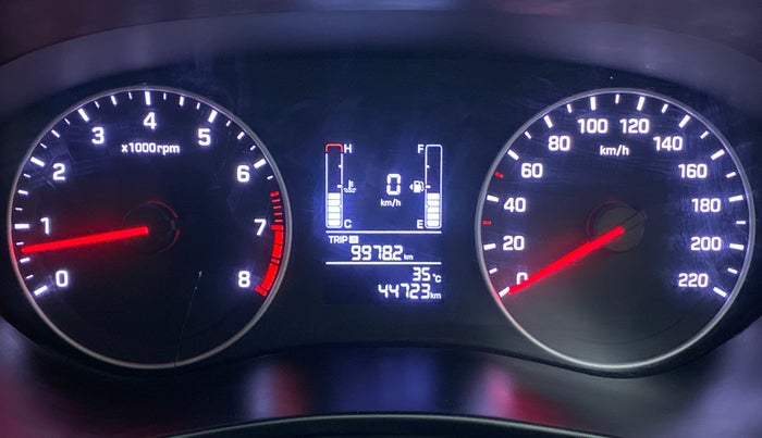 2018 Hyundai Elite i20 ASTA 1.2, Petrol, Manual, 44,723 km, Odometer Image