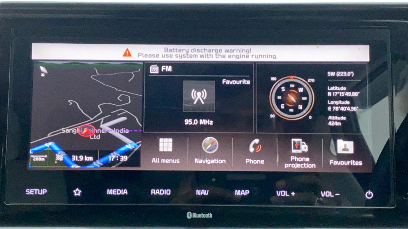 2019 KIA SELTOS HTX 1.5 DIESEL, Diesel, Manual, 62,084 km, Infotainment System