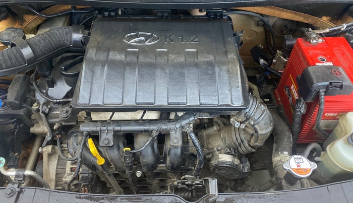 2015 Hyundai Grand i10 SPORTZ 1.2 KAPPA VTVT, Petrol, Manual, 82,147 km, Engine View