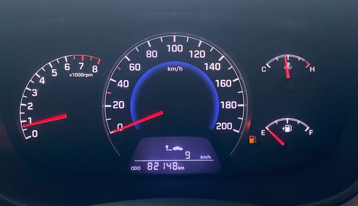 2015 Hyundai Grand i10 SPORTZ 1.2 KAPPA VTVT, Petrol, Manual, 82,147 km, Odometer Image