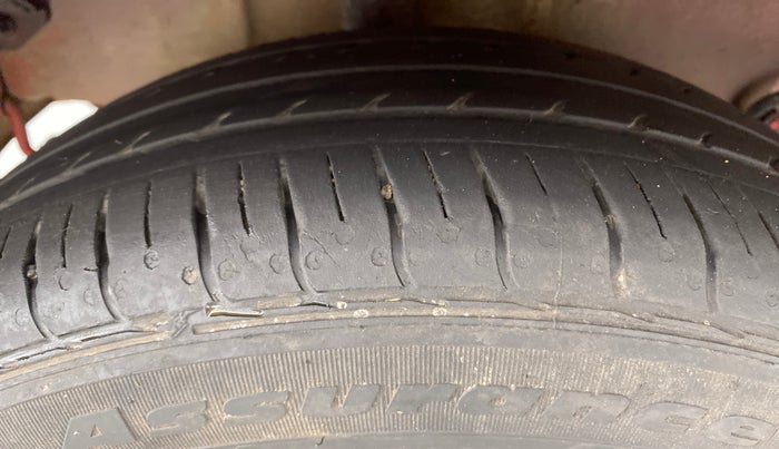 2021 Tata Tiago XZ+ 1.2 Revotron, Petrol, Manual, 22,401 km, Right Rear Tyre Tread