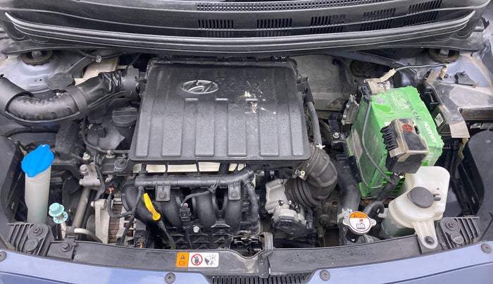 2017 Hyundai Grand i10 SPORTZ 1.2 KAPPA VTVT, Petrol, Manual, 39,595 km, Open Bonet