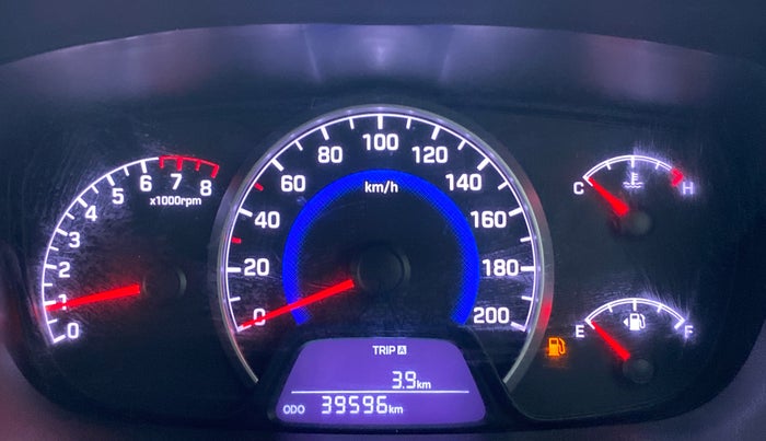 2017 Hyundai Grand i10 SPORTZ 1.2 KAPPA VTVT, Petrol, Manual, 39,595 km, Odometer Image