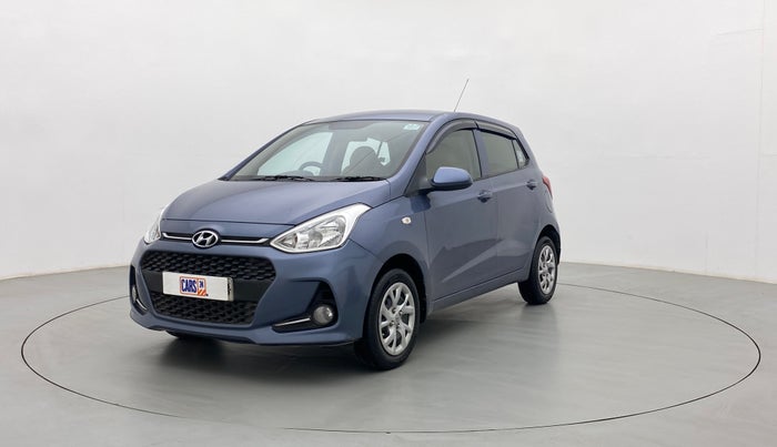 2017 Hyundai Grand i10 SPORTZ 1.2 KAPPA VTVT, Petrol, Manual, 39,595 km, Left Front Diagonal