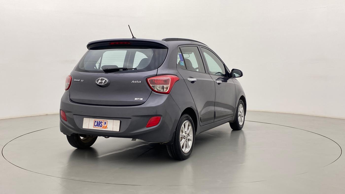 2014 Hyundai Grand i10 ASTA 1.2 KAPPA VTVT, Petrol, Manual, 47,357 km, Right Back Diagonal