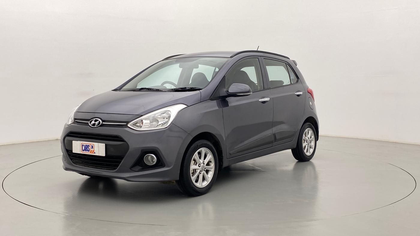 2014 Hyundai Grand i10 ASTA 1.2 KAPPA VTVT, Petrol, Manual, 47,357 km, Left Front Diagonal