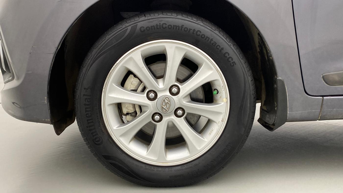2014 Hyundai Grand i10 ASTA 1.2 KAPPA VTVT, Petrol, Manual, 47,357 km, Left Front Wheel