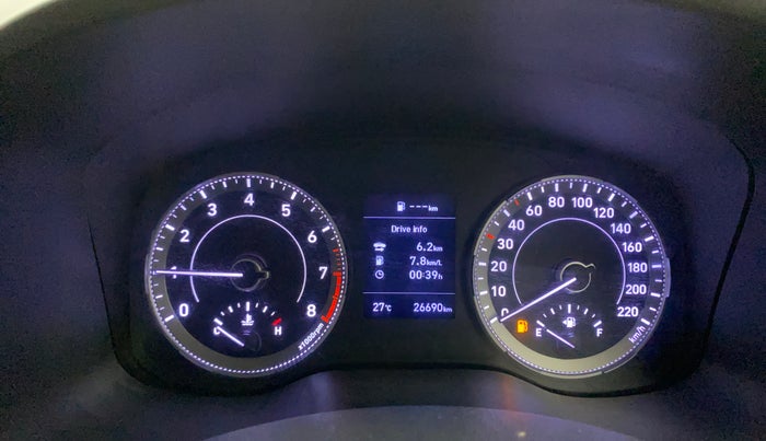 2019 Hyundai VENUE SX 1.0 (O) TURBO, Petrol, Manual, 26,684 km, Odometer Image