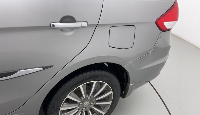 2019 Maruti Ciaz ALPHA DIESEL 1.5, Diesel, Manual, 57,128 km, Left quarter panel - Slightly dented
