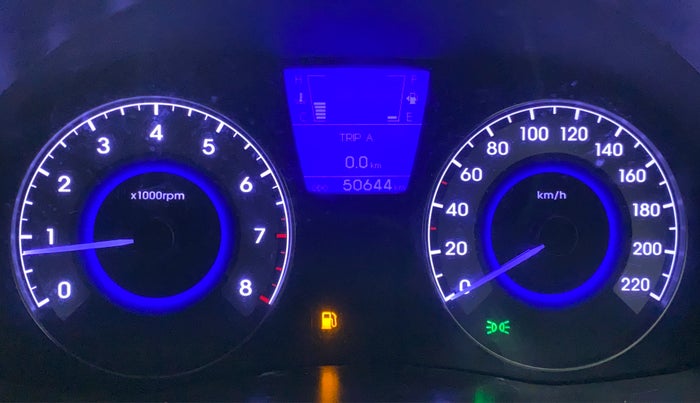 2013 Hyundai Verna FLUIDIC 1.6 SX VTVT, Petrol, Manual, 50,715 km, Odometer Image