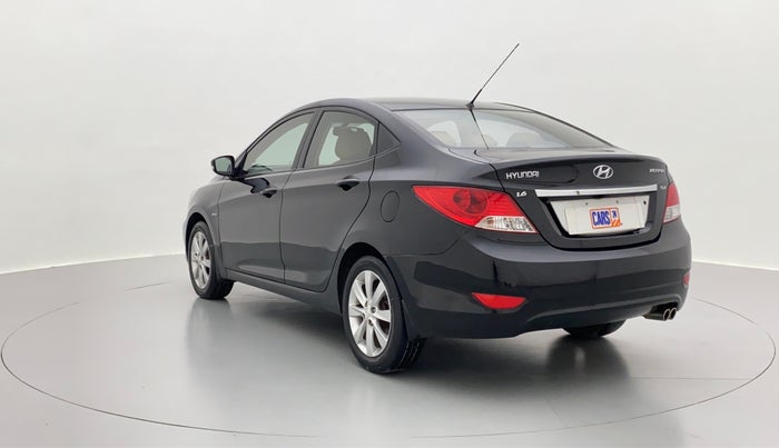 2013 Hyundai Verna FLUIDIC 1.6 SX VTVT, Petrol, Manual, 50,715 km, Left Back Diagonal