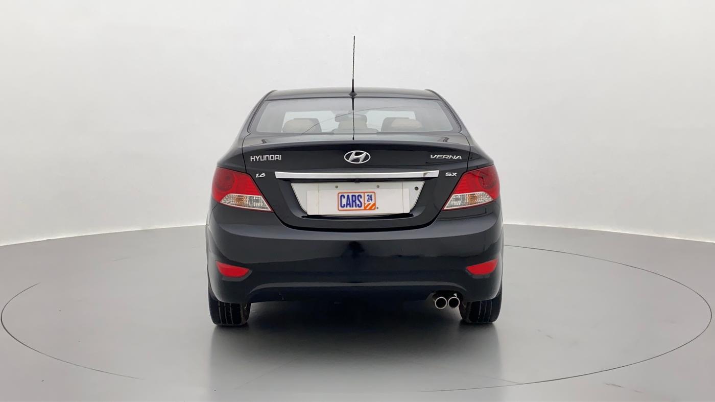2013 Hyundai Verna FLUIDIC 1.6 SX VTVT, Petrol, Manual, 50,715 km, Back/Rear