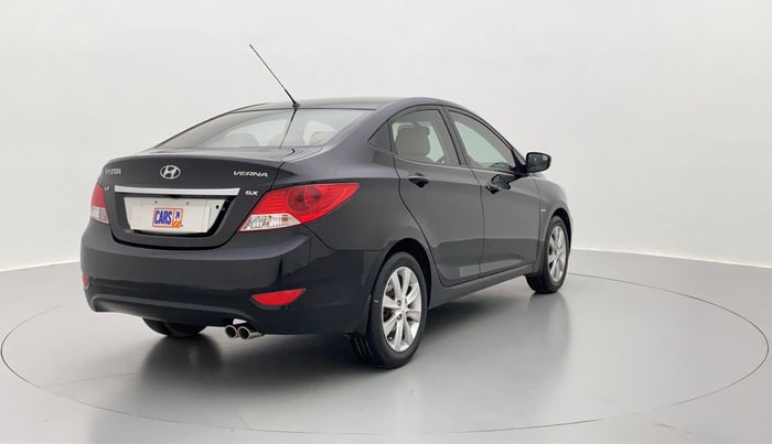 2013 Hyundai Verna FLUIDIC 1.6 SX VTVT, Petrol, Manual, 50,715 km, Right Back Diagonal