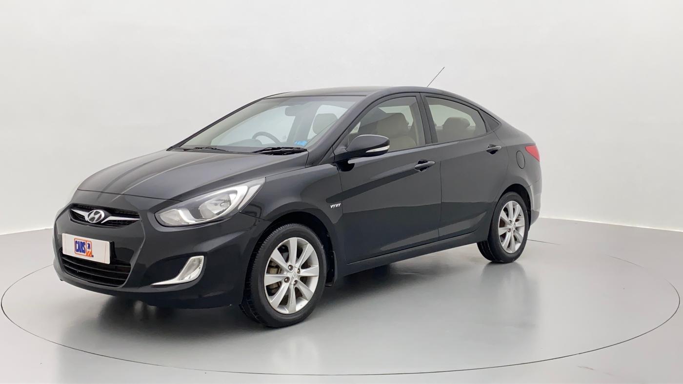 2013 Hyundai Verna FLUIDIC 1.6 SX VTVT, Petrol, Manual, 50,715 km, Left Front Diagonal