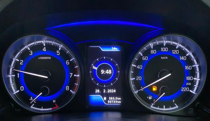 2019 Maruti Baleno ALPHA PETROL 1.2, Petrol, Manual, 30,793 km, Odometer Image
